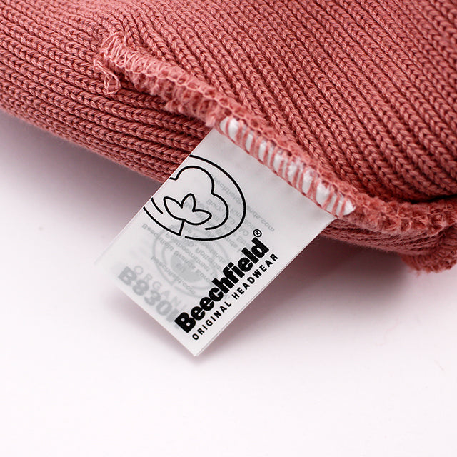 ビーチフィールド PREMIUM ORGANIC COTTON ORIGINAL CUFFED BEANIE CAP ROSE