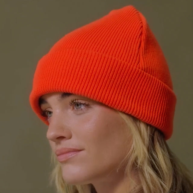 ビーチフィールド PREMIUM ORGANIC COTTON ORIGINAL CUFFED BEANIE CAP SUNSET