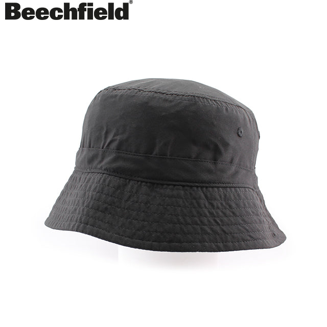 ビーチフィールド RECYCLED POLYESTER BUCKET HAT BLACK