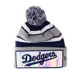 ニューエラ ニット ビーニー ロサンゼルス ドジャース MLB BIG-SCREEN KNIT BEANIE BLUE