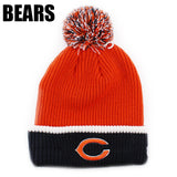 ニューエラ ニットキャップ ビーニー NFL FIRESIDE POM KNIT BEANIE CAP