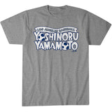 山本由伸モデル 海外取寄 ロサンゼルス ドジャース Tシャツ YOSHINOBU YAMAMOTO WORLD T-SHIRT GREY