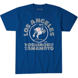 山本由伸モデル 海外取寄 ロサンゼルス ドジャース Tシャツ BASEBALL BUDDIES T-SHIRT ROYAL BLUE