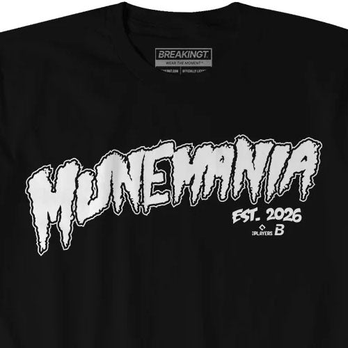 村上宗隆モデル 海外取寄 シカゴ ホワイトソックス Tシャツ MUNEMANIA T-SHIRT BLACK