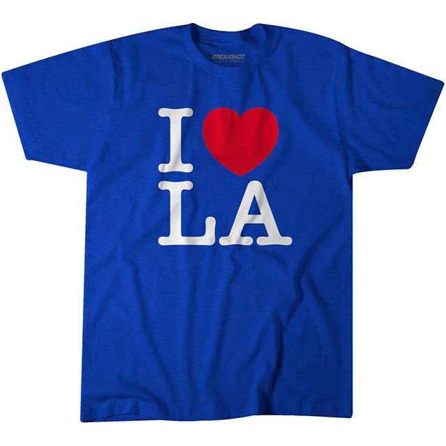 海外取寄 Tシャツ I LOVE LA T-SHIRT ROYAL BLUE