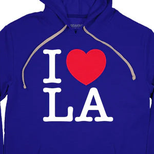 海外取寄 フーディー I LOVE LA HOODIE ROYAL BLUE