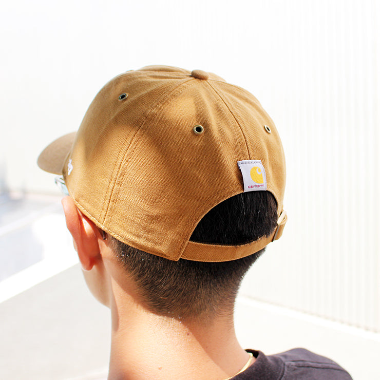 47ブランド MLB カーハート ロサンゼルス ドジャース CARHARTT 47BRAND CLEAN UP BROWN