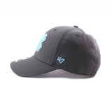 47ブランド キャップ ノースカロライナ ターヒールズ MVP ADJUSTABLE CAP CHARCOAL