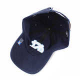 47ブランド キャップ ノースカロライナ ターヒールズ NCAA CLEAN UP CAP NAVY