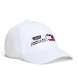 海外取寄 トミーヒルフィガー キャップ キャデラック F1チーム LOGO ADJUSTABLE CAP WHITE