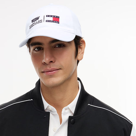 海外取寄 トミーヒルフィガー キャップ キャデラック F1チーム LOGO ADJUSTABLE CAP WHITE