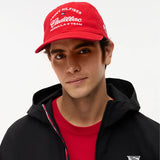 海外取寄 トミーヒルフィガー キャップ キャデラック F1チーム COLLAB LOGO ADJUSTABLE CAP RED
