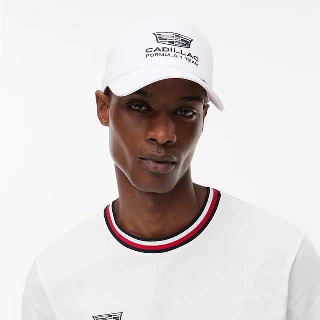 海外取寄 トミーヒルフィガー キャップ キャデラック F1チーム REPLICA ADJUSTABLE CAP WHITE