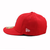 ニューエラ キャップ LP 59FIFTY セントルイス カージナルス MLB ON-FIELD AUTHENTIC GAME LC LOW CROWN FITTED CAP LP RED