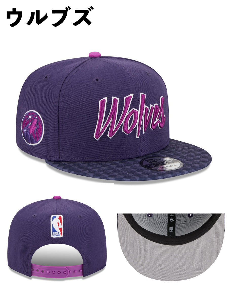 ニューエラ キャップ 9FIFTY 2025 NBA CITY EDITION SNAPBACK CAP