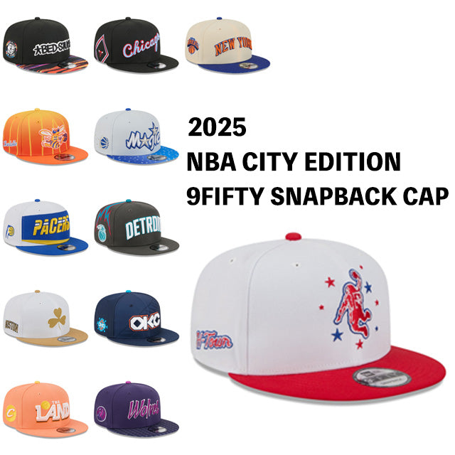 ニューエラ キャップ 9FIFTY 2025 NBA CITY EDITION SNAPBACK CAP NEW