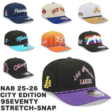 ニューエラ キャップ 9SEVENTY 2025 NBA CITY EDITION STRETCH SNAPBACK CAP NEW ERA