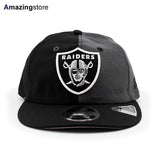 ニューエラ キャップ RC9FIFTY ラスベガス レイダース NFL RETRO CROWN WOOLEN SHADES STRAPBACK CAP BLACK