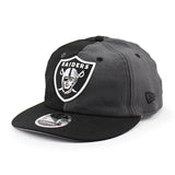 ニューエラ キャップ RC9FIFTY ラスベガス レイダース NFL RETRO CROWN WOOLEN SHADES STRAPBACK CAP BLACK