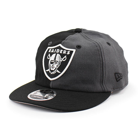 ニューエラ キャップ RC9FIFTY ラスベガス レイダース NFL RETRO CROWN WOOLEN SHADES STRAPBACK CAP BLACK