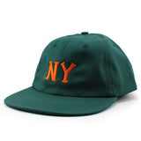 クーパーズタウンボールキャップ ニューヨーク ブラックヤンキース 1936 STRAPBACK CAP GREEN-ORANGE