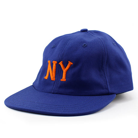 クーパーズタウンボールキャップ ニューヨーク ブラックヤンキース 1936 STRAPBACK CAP ROYAL-ORANGE