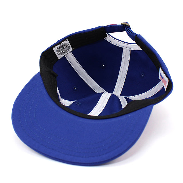クーパーズタウンボールキャップ ニューヨーク ブラックヤンキース 1936 STRAPBACK CAP ROYAL-ORANGE
