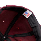 クーパーズタウンボールキャップ ニューヨーク ブラックヤンキース 1936 WOOL SAGE STRAPBACK CAP MAROON