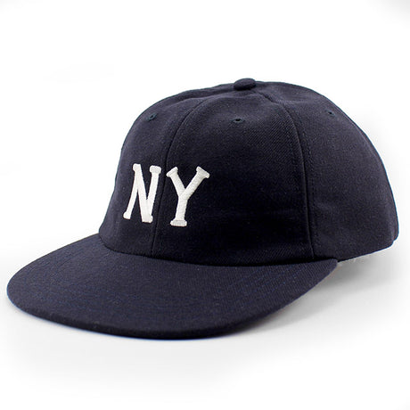 クーパーズタウンボールキャップ ニューヨーク ブラックヤンキース 1936 WOOL SAGE STRAPBACK CAP NAVY