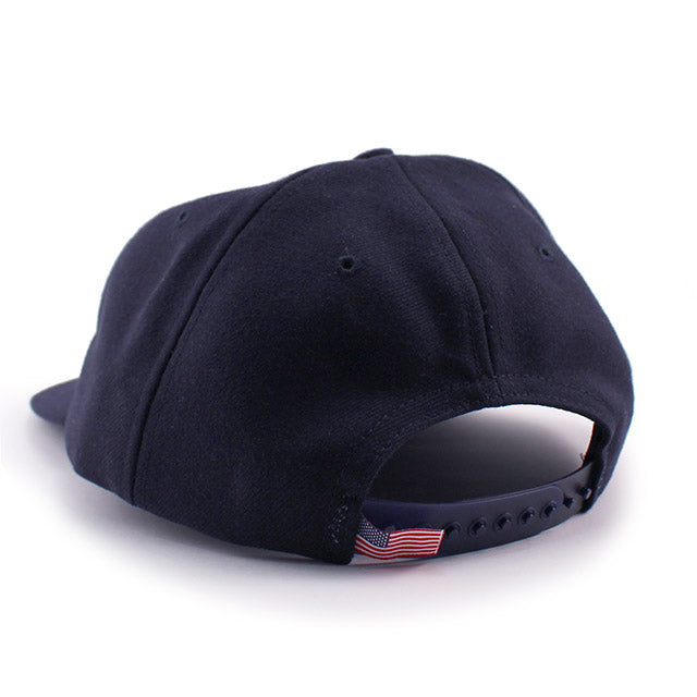 クーパーズタウンボールキャップ ニューヨーク ブラックヤンキース 1936 WOOL SAGE STRAPBACK CAP NAVY