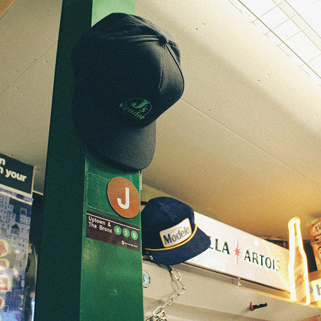 AMAZINGSTORE×COOPERSTOWN  BALL CAP×J'S VENDER STAFF CAP BLACK