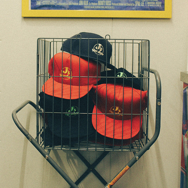 AMAZINGSTORE×COOPERSTOWN BALL CAP×J'S VENDER STAFF CAP RED