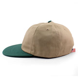 クーパーズタウンボールキャップ COTTON SOLID STRAPBACK CAP KHAKI GREEN