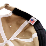 クーパーズタウンボールキャップ COTTON SOLID STRAPBACK CAP KHAKI GREEN