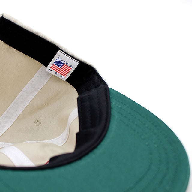 クーパーズタウンボールキャップ COTTON SOLID STRAPBACK CAP STONE GREEN