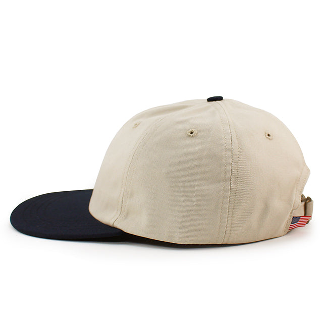 クーパーズタウンボールキャップ COTTON SOLID STRAPBACK CAP STONE NAVY COOPERSTOWN BALL –  Amazingstore