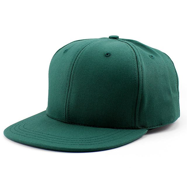 クーパーズタウンボールキャップ COTTON SOLID HIGH CROWN SNAPBACK CAP GREEN