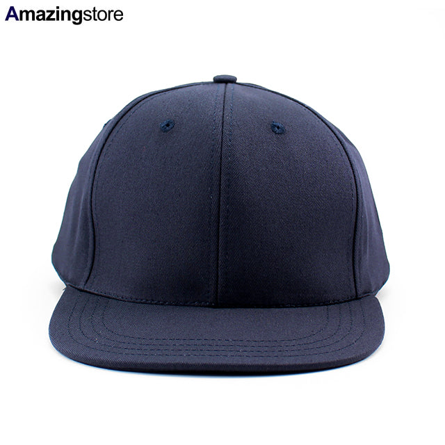 クーパーズタウンボールキャップ COTTON SOLID HIGH CROWN SNAPBACK CAP NAVY