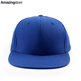 クーパーズタウンボールキャップ COTTON SOLID HIGH CROWN SNAPBACK CAP ROYAL BLUE