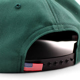 クーパーズタウンボールキャップ アーカンソー トラベラーズ 1921 HIGH CROWN SNAPBACK CAP GREEN