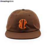 クーパーズタウンボールキャップ ニューヨーク ニッカーボッカーズ 1912 STRAPBACK CAP BROWN-ORANGE