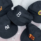 クーパーズタウンボールキャップ ニューヨーク キューバンズ 1947 LINEN COTTON STRAPBACK CAP BLACK
