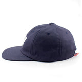 クーパーズタウンボールキャップ ニューヨーク NY CHAIN STITCH STRAPBACK CAP NAVY WHITE
