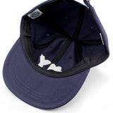 クーパーズタウンボールキャップ ニューヨーク NY CHAIN STITCH STRAPBACK CAP NAVY WHITE