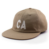 クーパーズタウンボールキャップ カリフォルニア CA CHAIN STITCH STRAPBACK CAP KHAKI WHITE