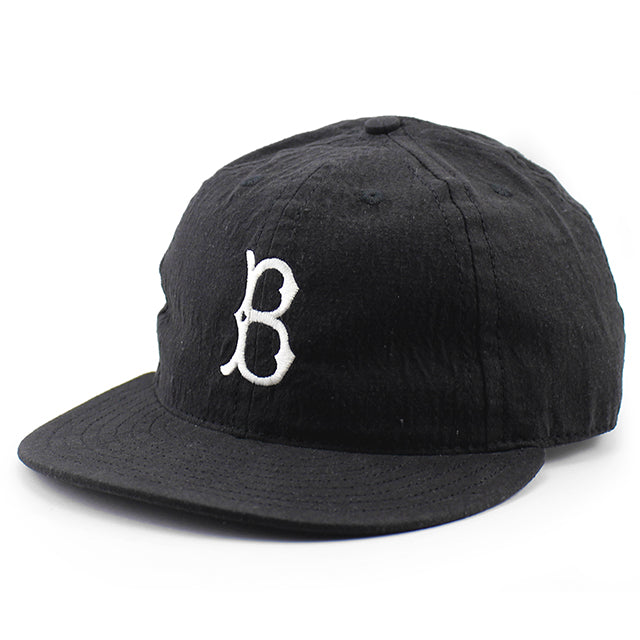 クーパーズタウンボールキャップ ブルックリン ドジャース 1955 LINEN COTTON STRAPBACK CAP BLACK