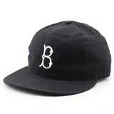 クーパーズタウンボールキャップ ブルックリン ドジャース 1955 LINEN COTTON STRAPBACK CAP BLACK