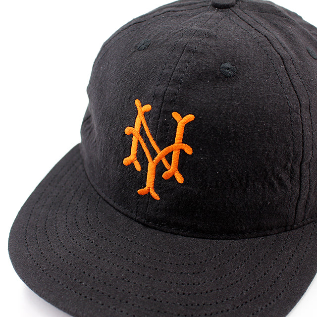 クーパーズタウンボールキャップ ニューヨーク キューバンズ 1947 LINEN COTTON STRAPBACK CAP BLACK