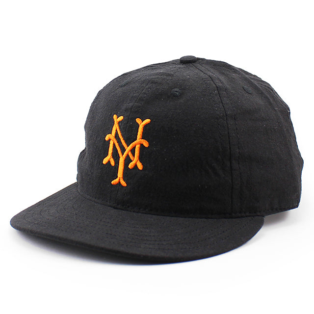 クーパーズタウンボールキャップ ニューヨーク キューバンズ 1947 LINEN COTTON STRAPBACK CAP BLACK