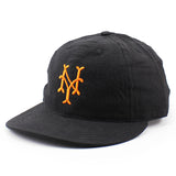 クーパーズタウンボールキャップ ニューヨーク キューバンズ 1947 LINEN COTTON STRAPBACK CAP BLACK
